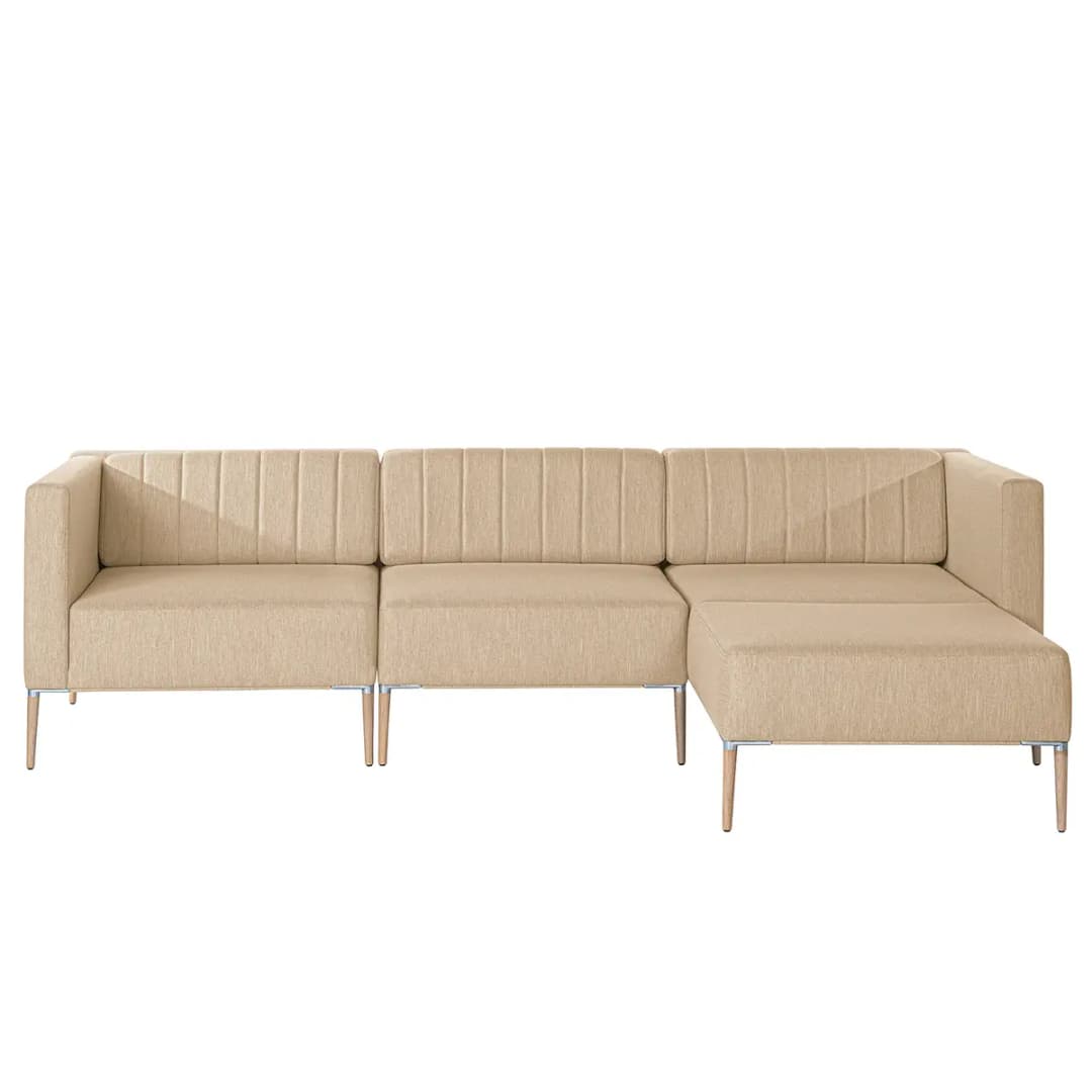 Ecksofa Luparo | Beige
