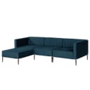 Ecksofa Luparo | Blau