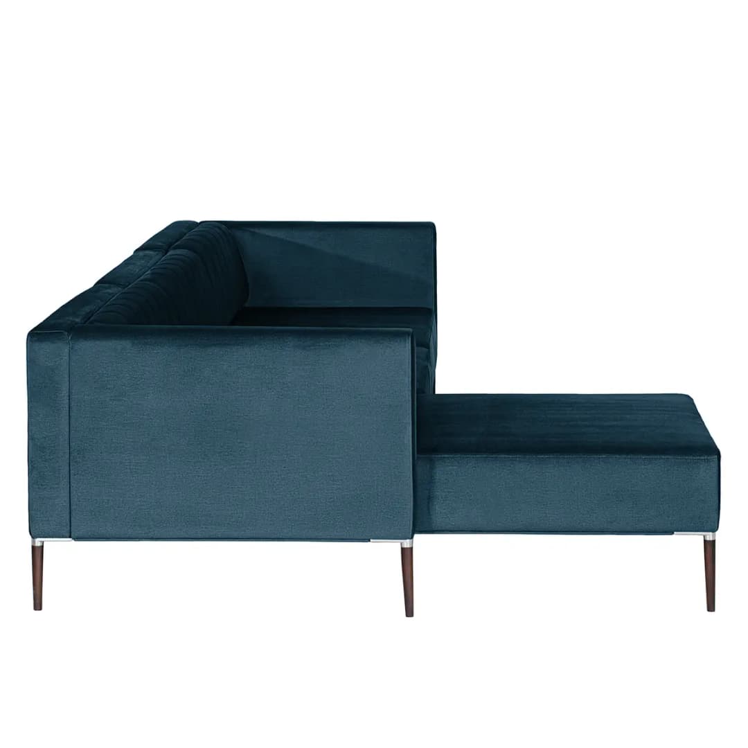 Ecksofa Luparo | Blau