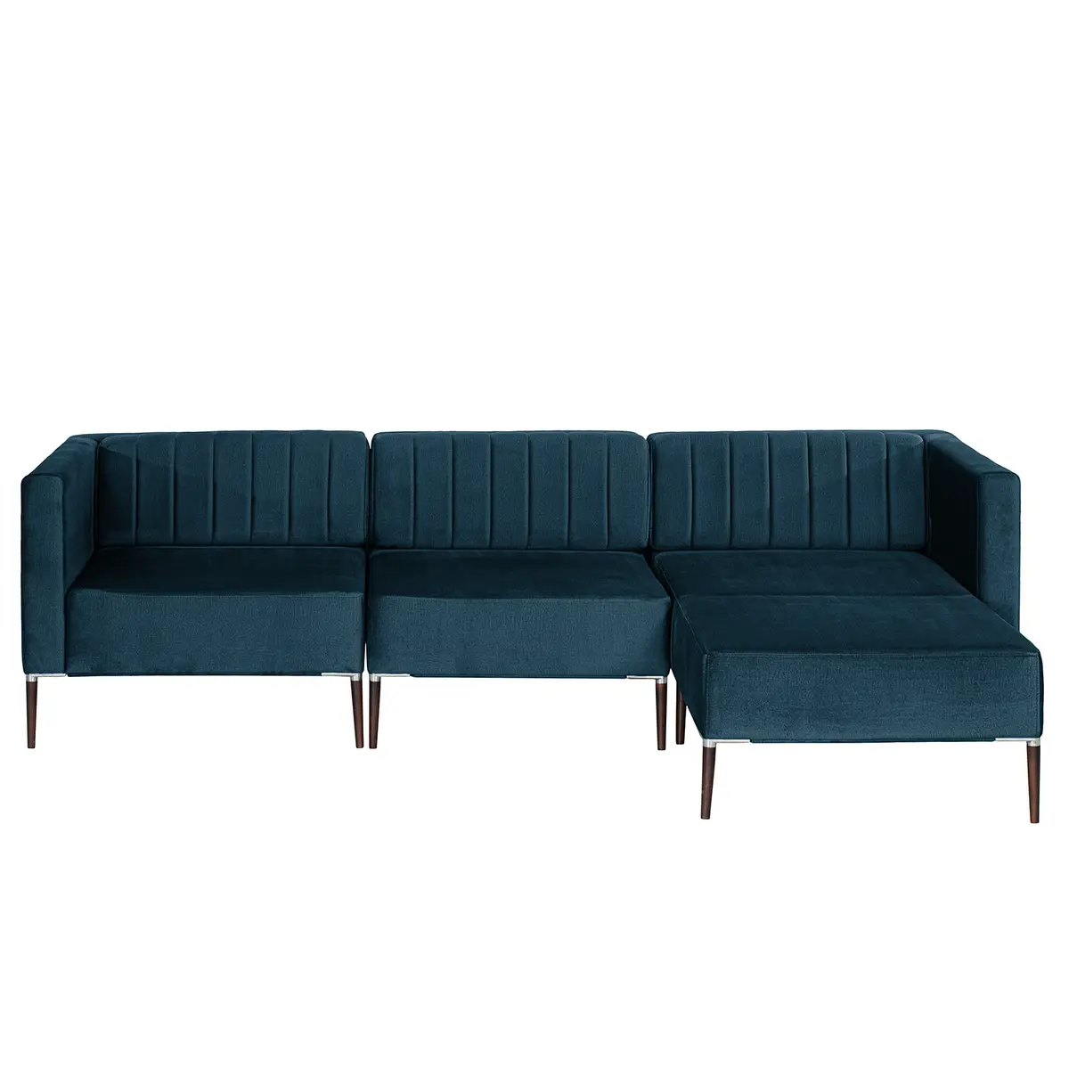 Ecksofa Luparo | Blau