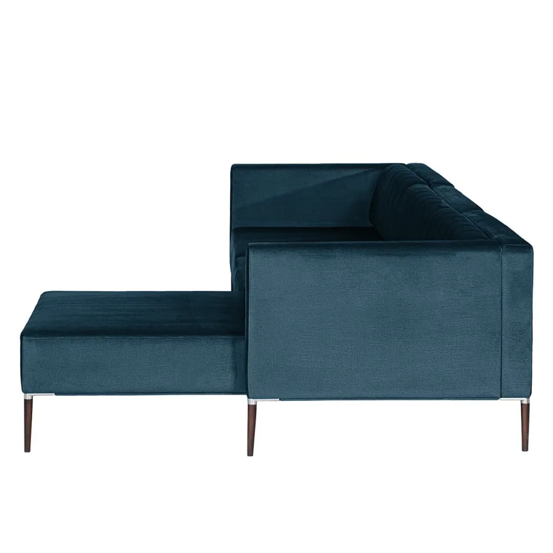 Ecksofa Luparo | Blau