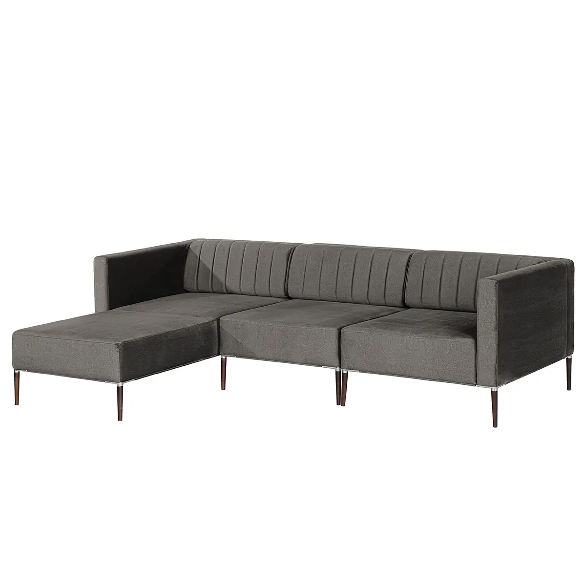 Ecksofa Luparo | Grau