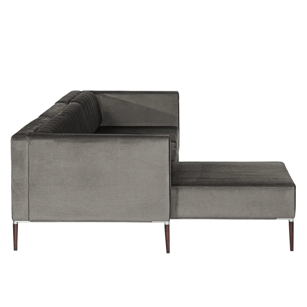 Ecksofa Luparo | Grau