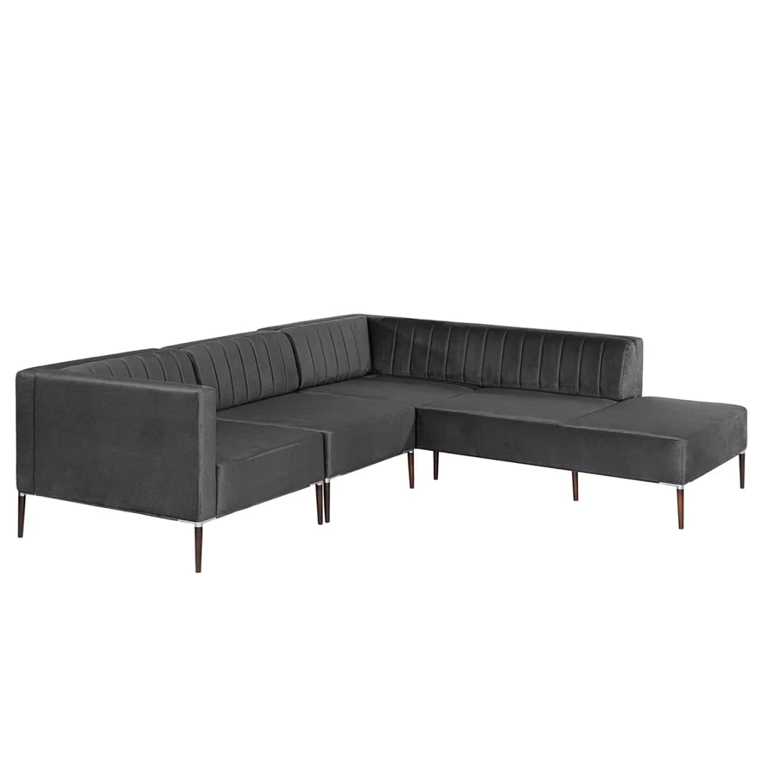 Ecksofa Luparo | Grau