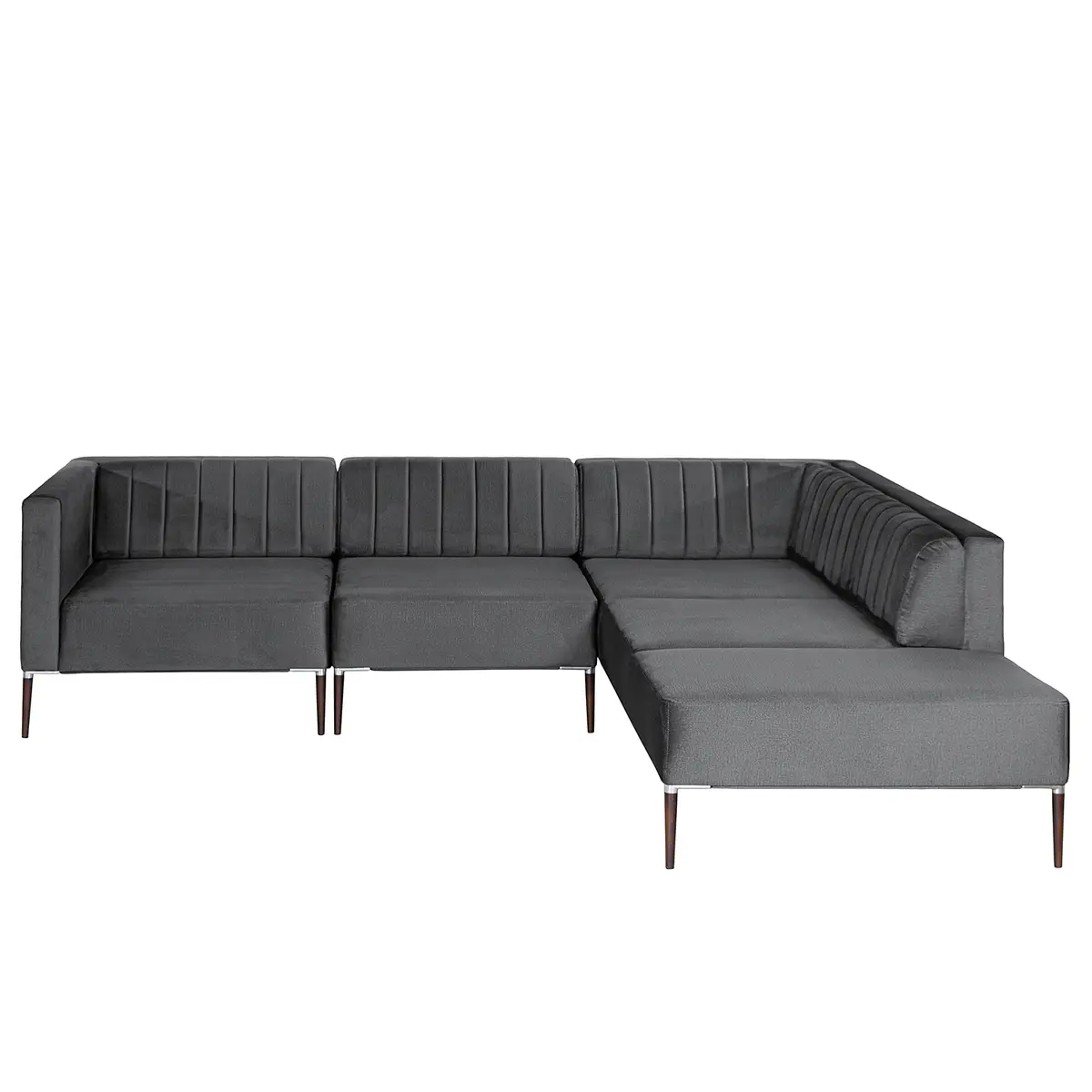 Ecksofa Luparo | Grau