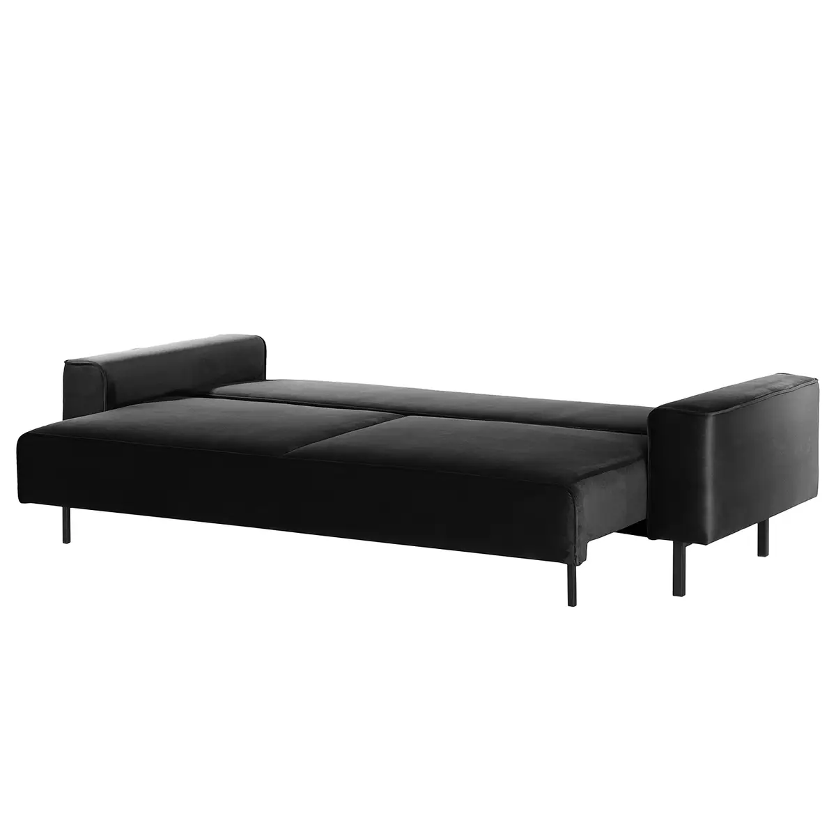 Schlafsofa Ravi | Schwarz