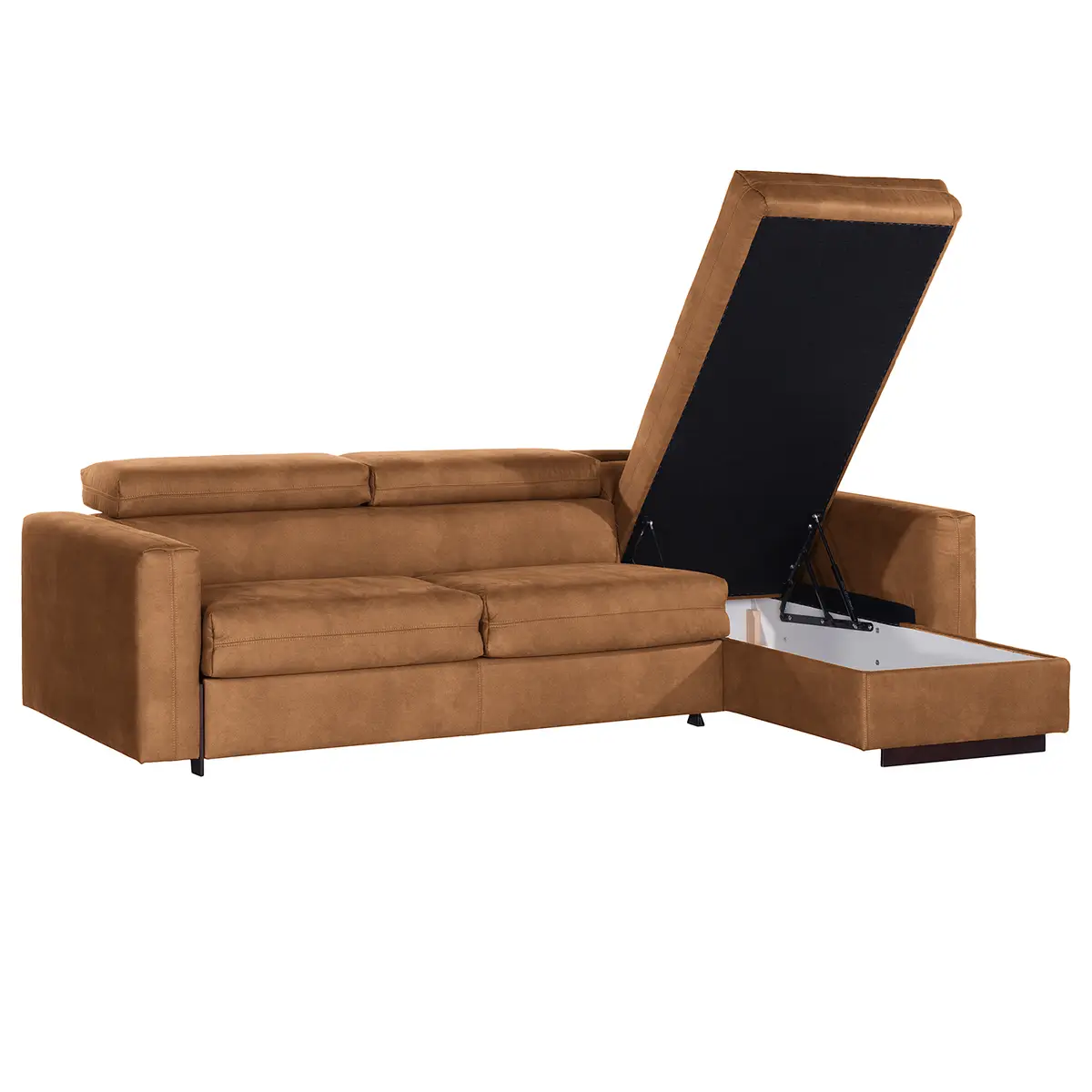 Ecksofa Wissant | Braun