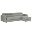 Ecksofa Wissant | Grau