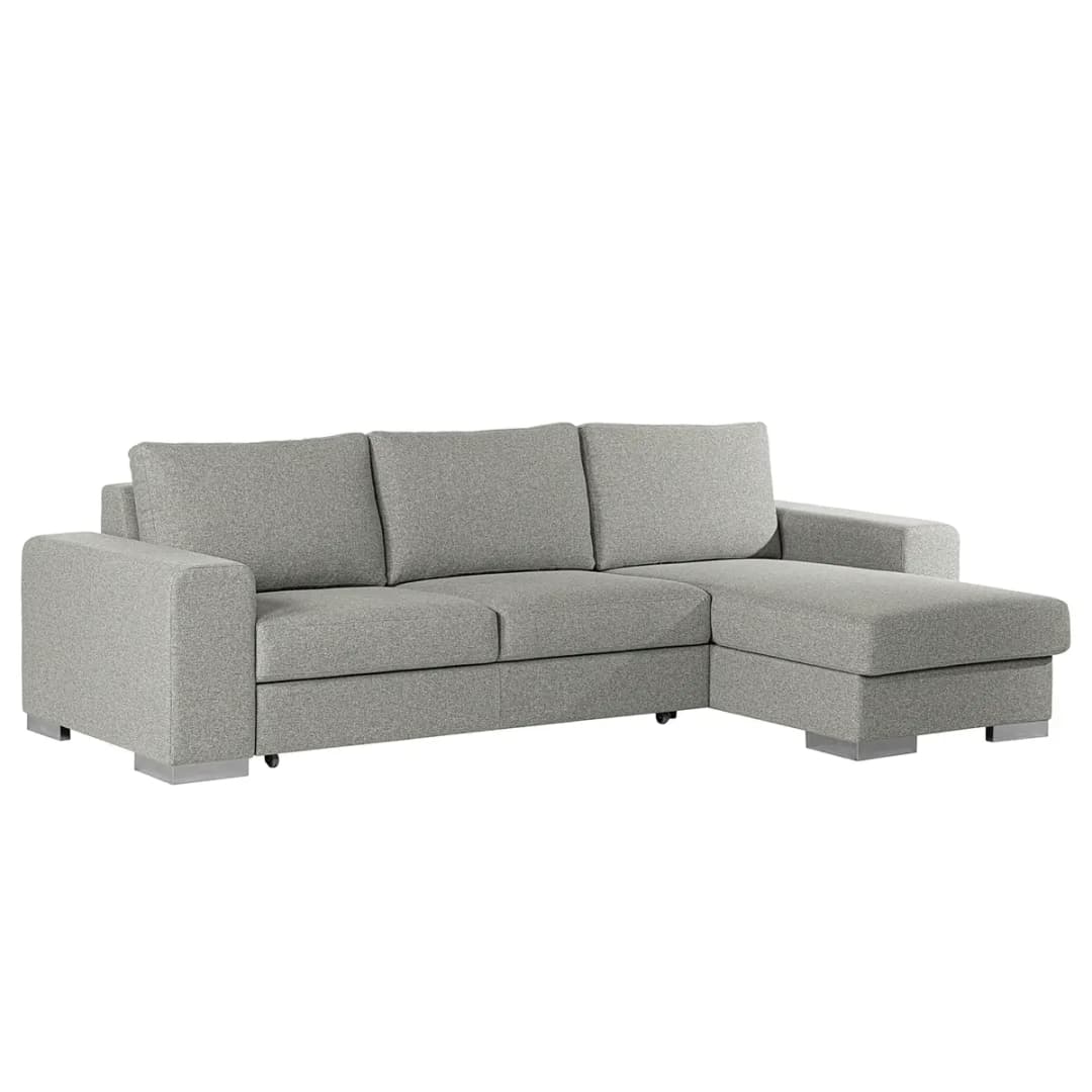 Ecksofa Vassy | Grau