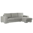 Ecksofa Vassy | Grau