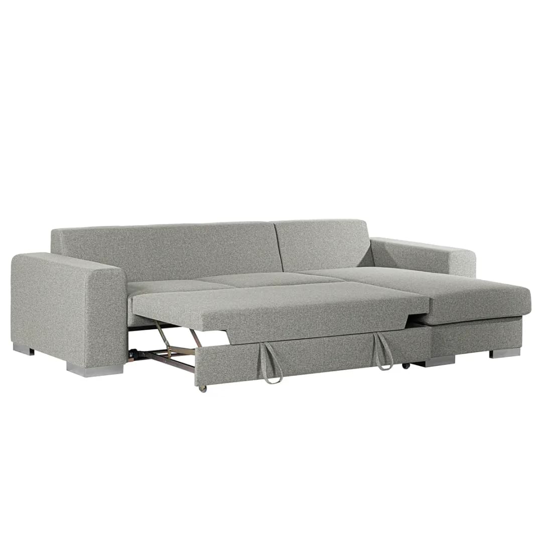 Ecksofa Vassy | Grau