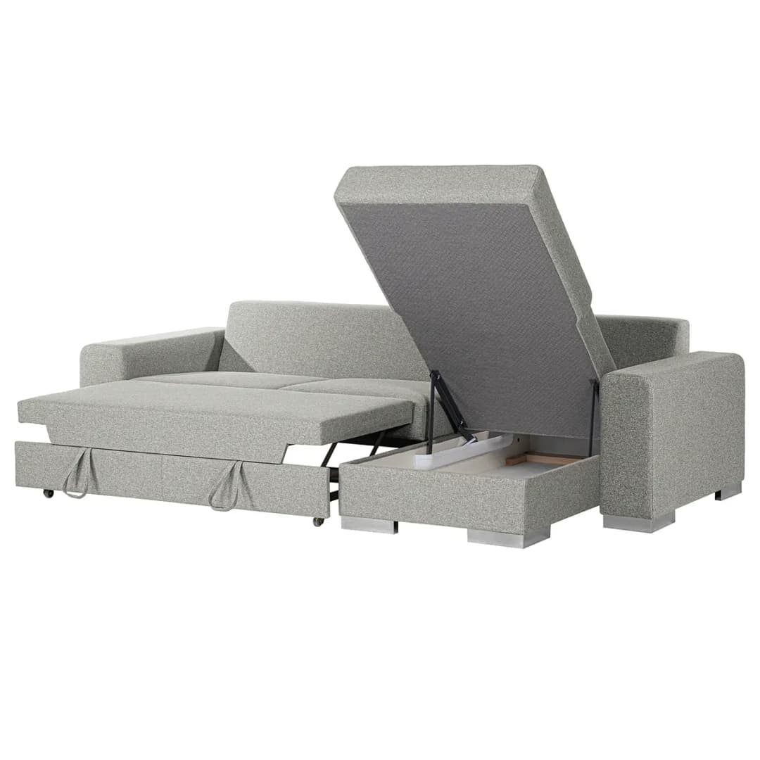 Ecksofa Vassy | Grau