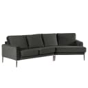 Ecksofa Ravi | Grau