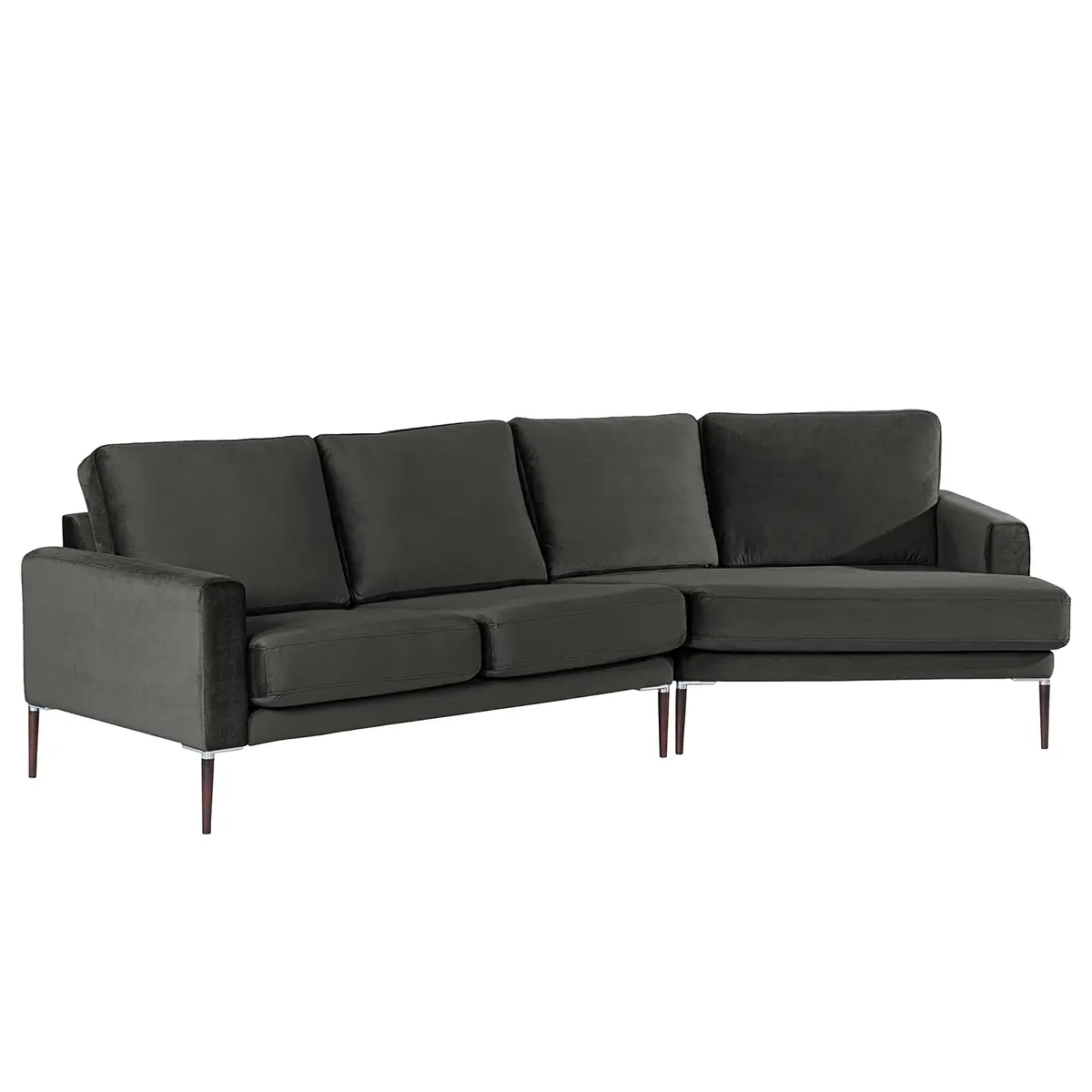 Ecksofa Ravi | Grau