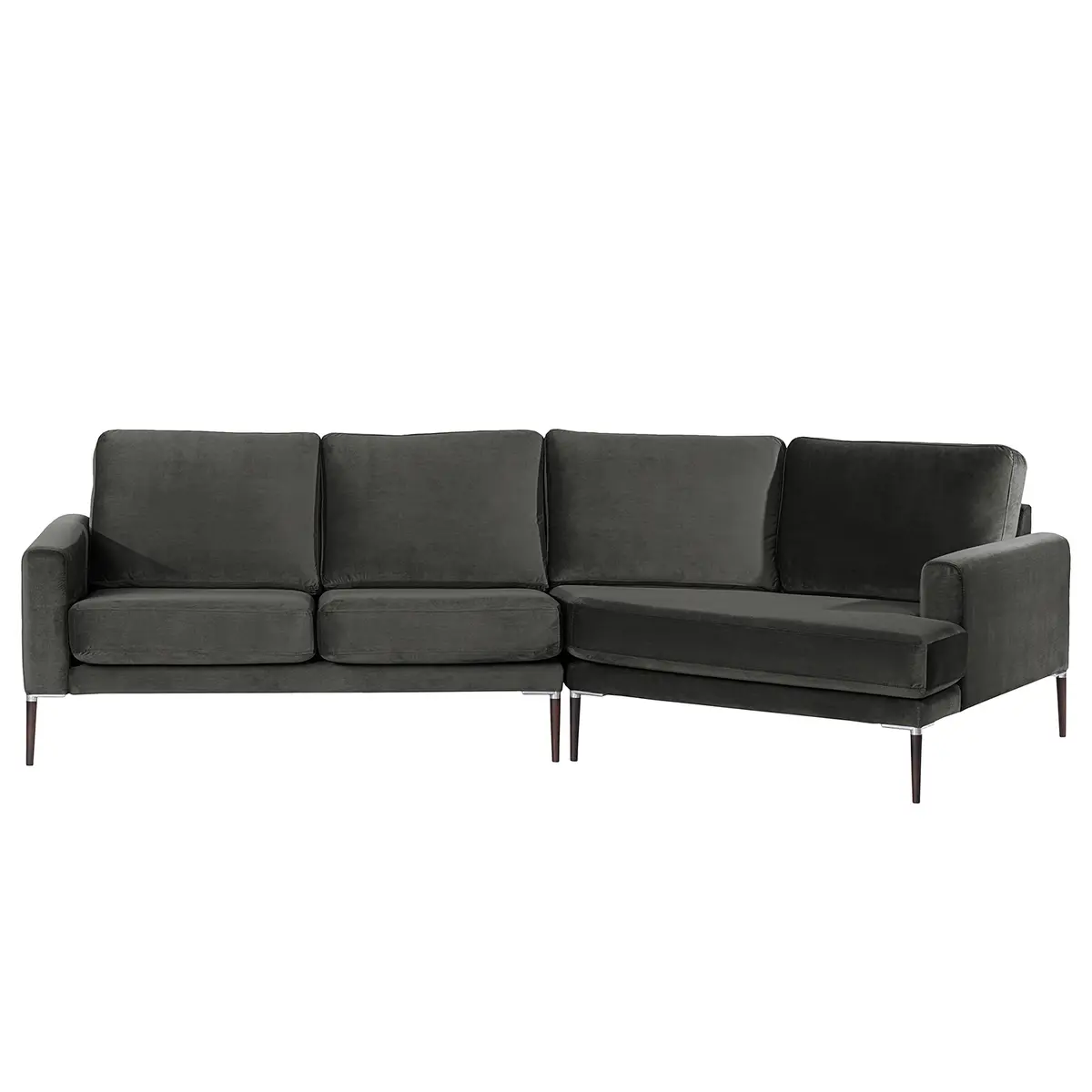 Ecksofa Ravi | Grau
