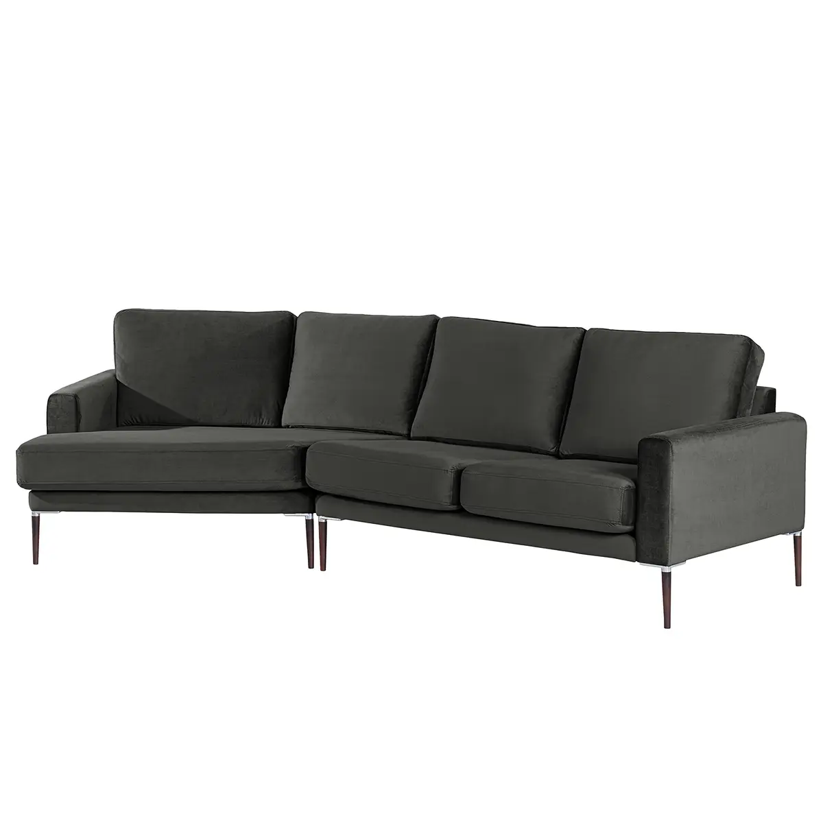Ecksofa Ravi | Grau