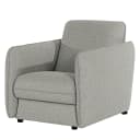 Sessel Kayla I Grau/Lichtgrau Webstoff Voer | Grau