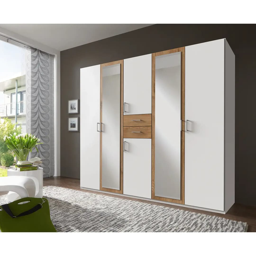 Drehtürenschrank 225cm | Mehrfarbig