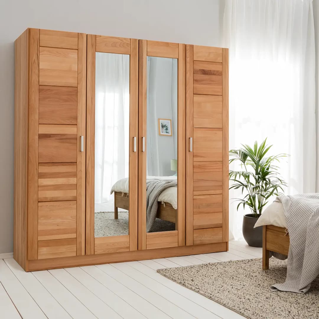 Drehtürenschrank Landvetter I | Braun