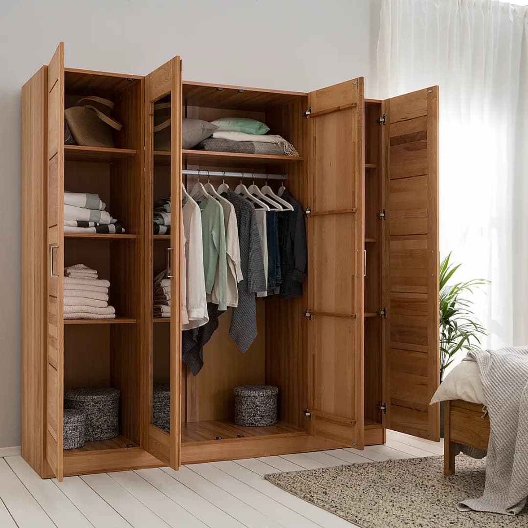 Drehtürenschrank Landvetter I | Braun
