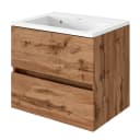 Waschtisch Tira 60cm Braun/Wotaneiche Dekor | Braun