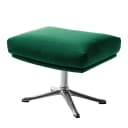 Hocker mit Kreuzfuß | Grün