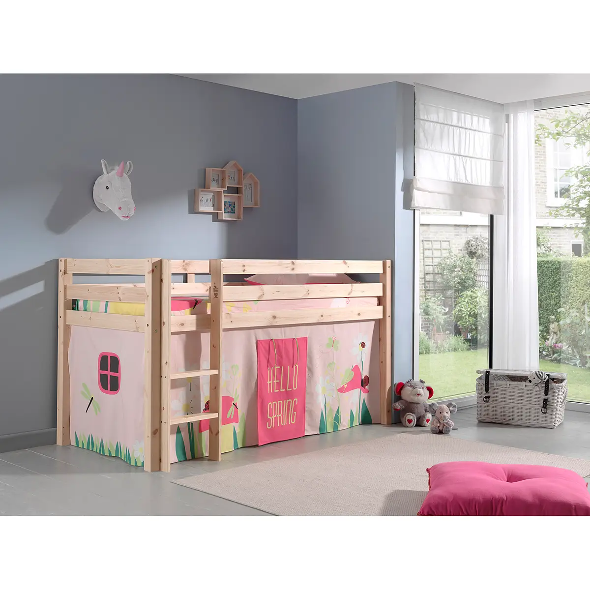 Spielbett Spring | Holztöne