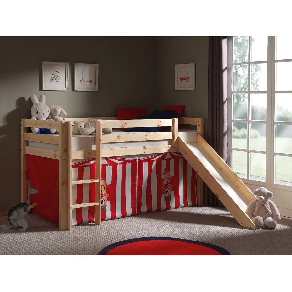Spielbett Pino Zirkus | Holztöne