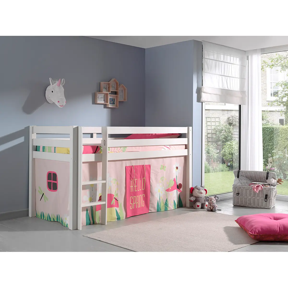 Spielbett Spring | Weiß