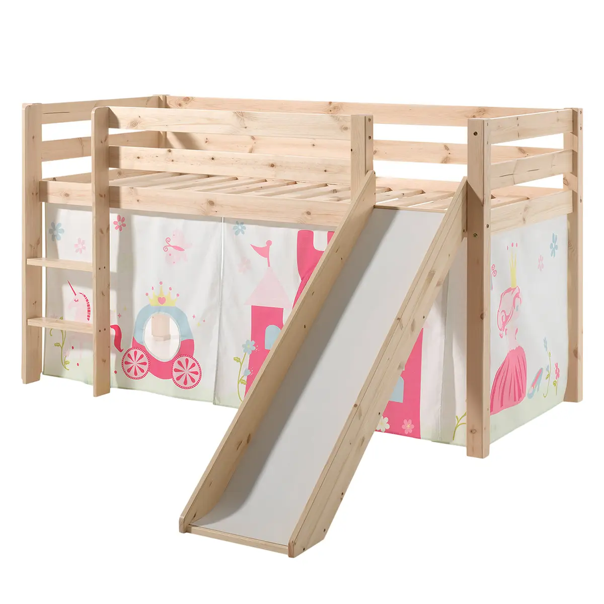 Spielbett Princess | Holztöne