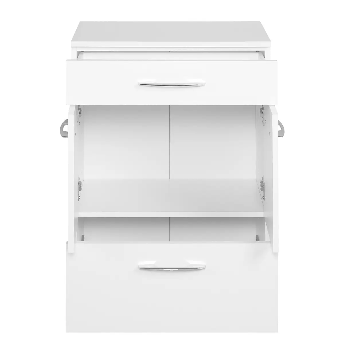 Unterschrank 60cm Weiß/Weiß | Weiß