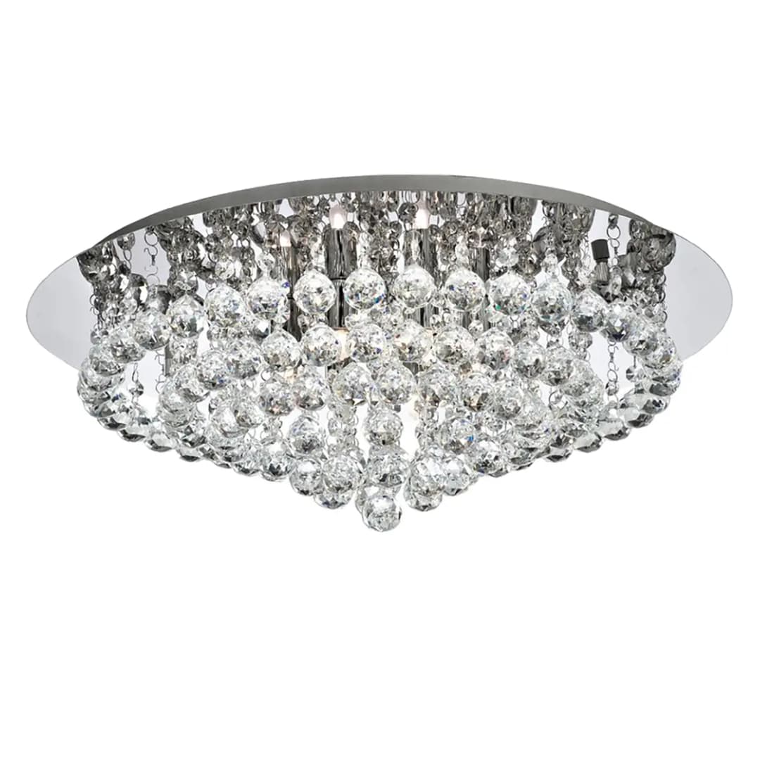 Deckenleuchte Hanna Round | Silber