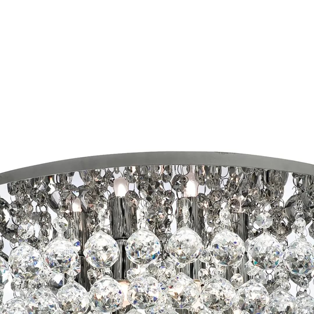 Deckenleuchte Hanna Round | Silber