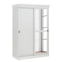 Schwebetürenschrank Bergen | Weiß