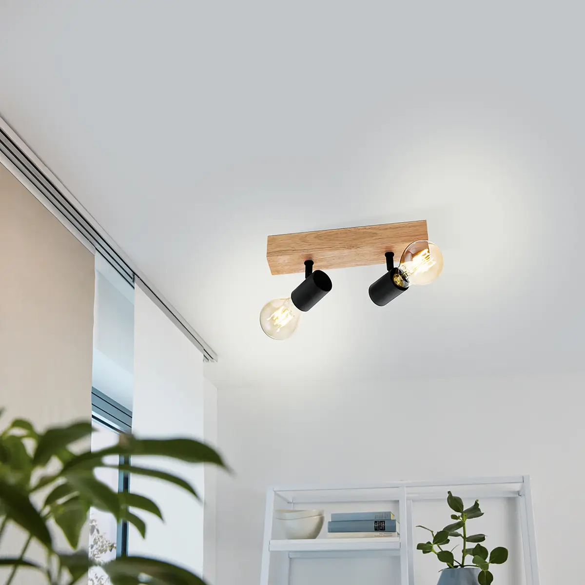 Deckenleuchte Townshend | Braun