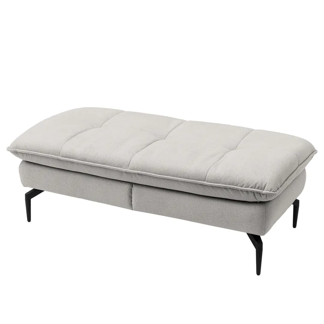 Polsterhocker Atoka I | Grau