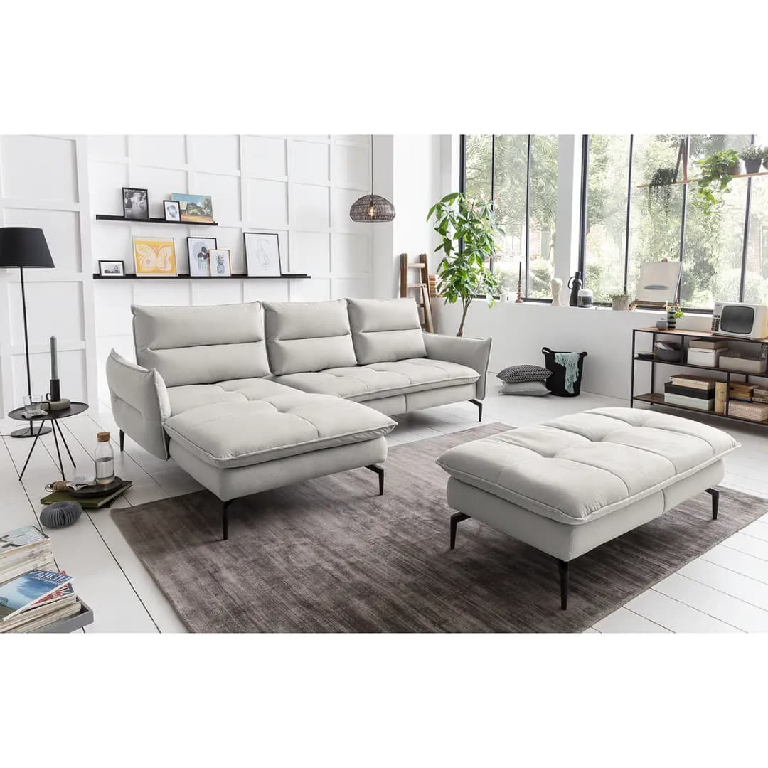 Ecksofa Atoka I | Grau