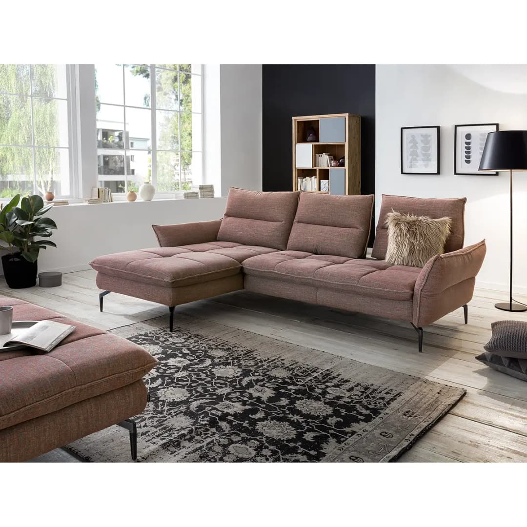 Ecksofa Atoka I | Rosa