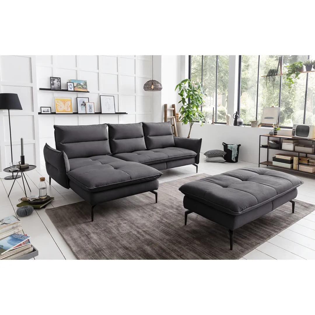 Ecksofa Atoka I | Grau