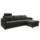Ecksofa Barbon | Grau