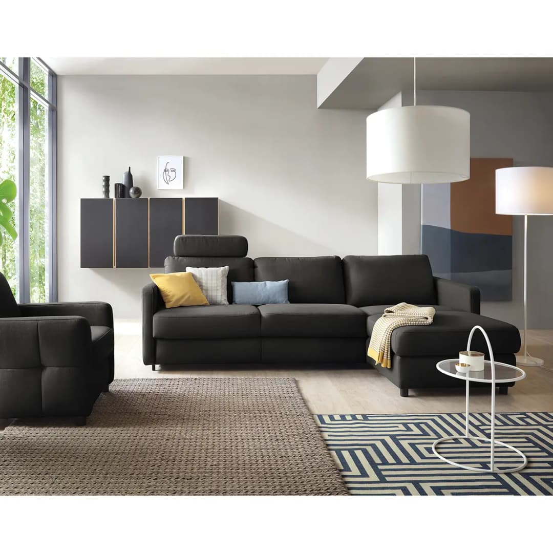 Ecksofa Barbon | Grau