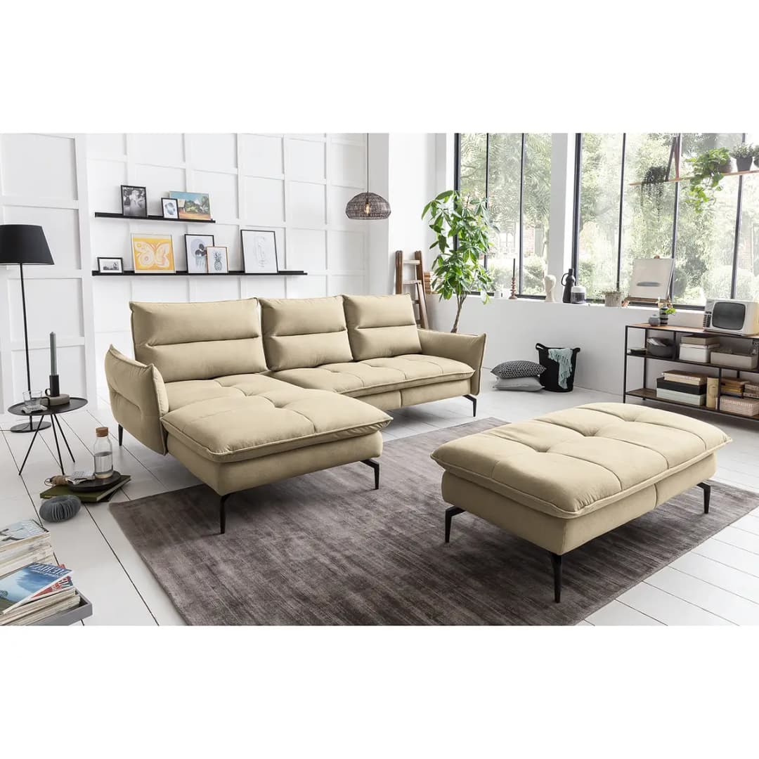 Ecksofa Atoka I | Beige