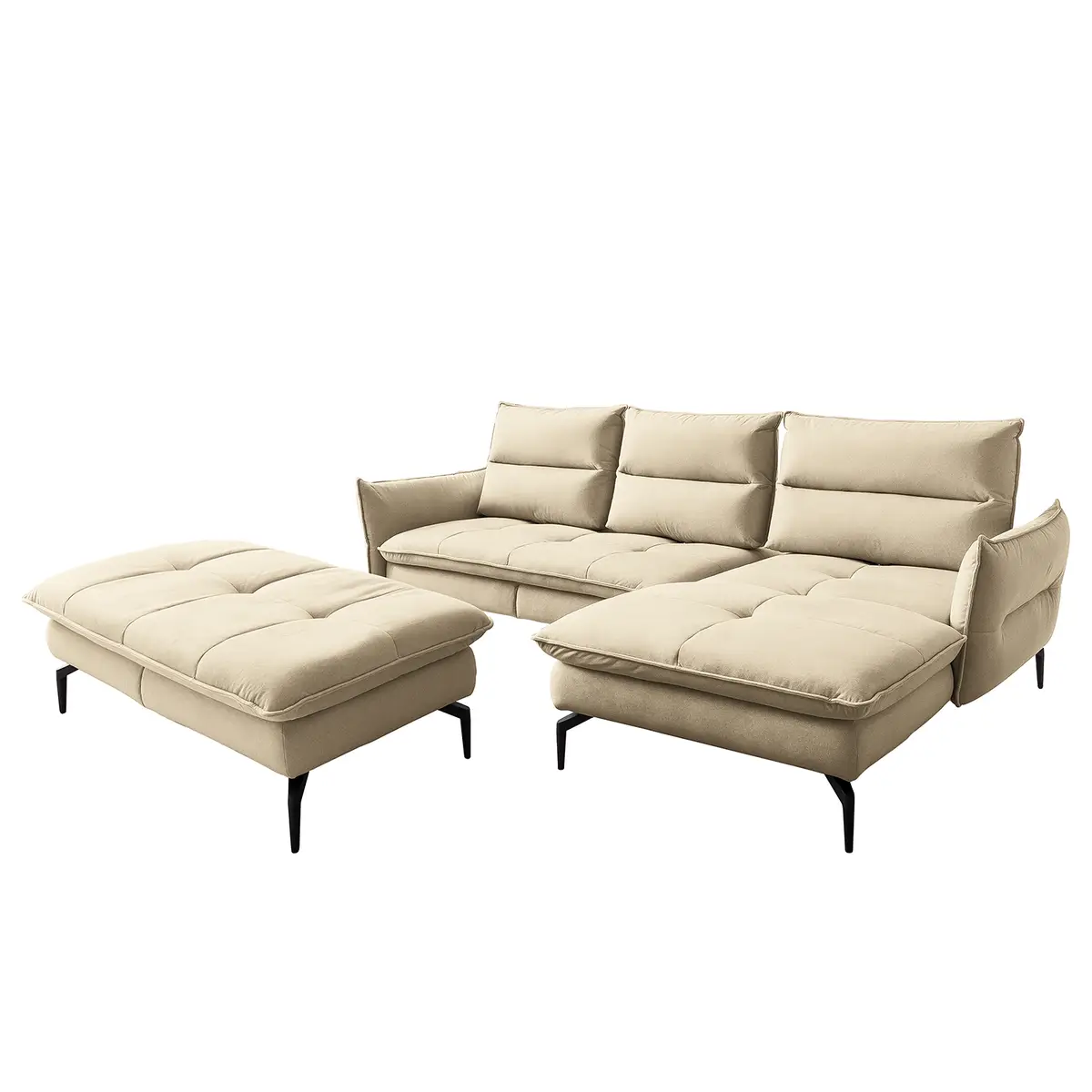 Ecksofa Atoka I | Beige