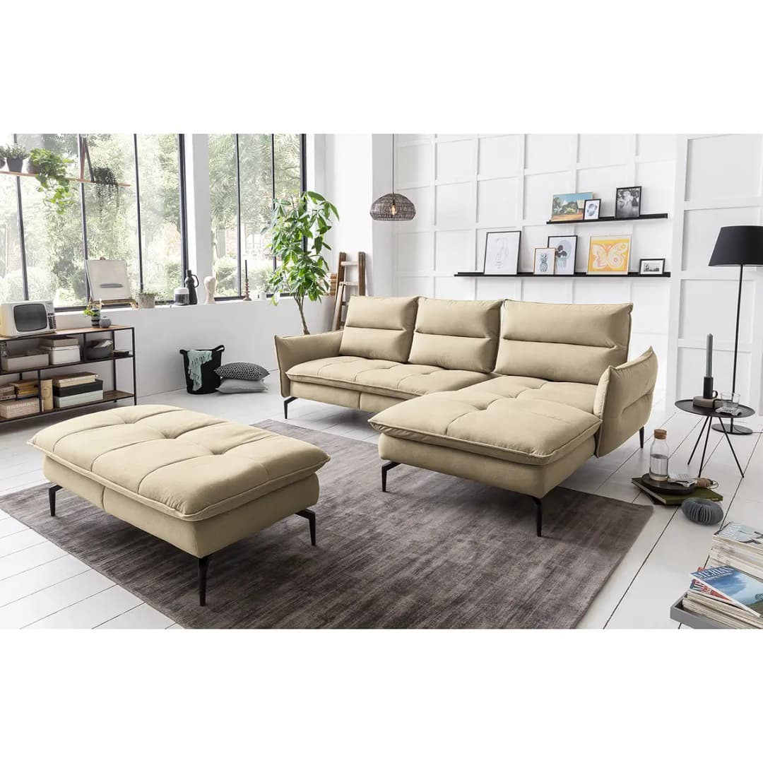 Ecksofa Atoka I | Beige