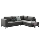 Ecksofa Manso | Grau