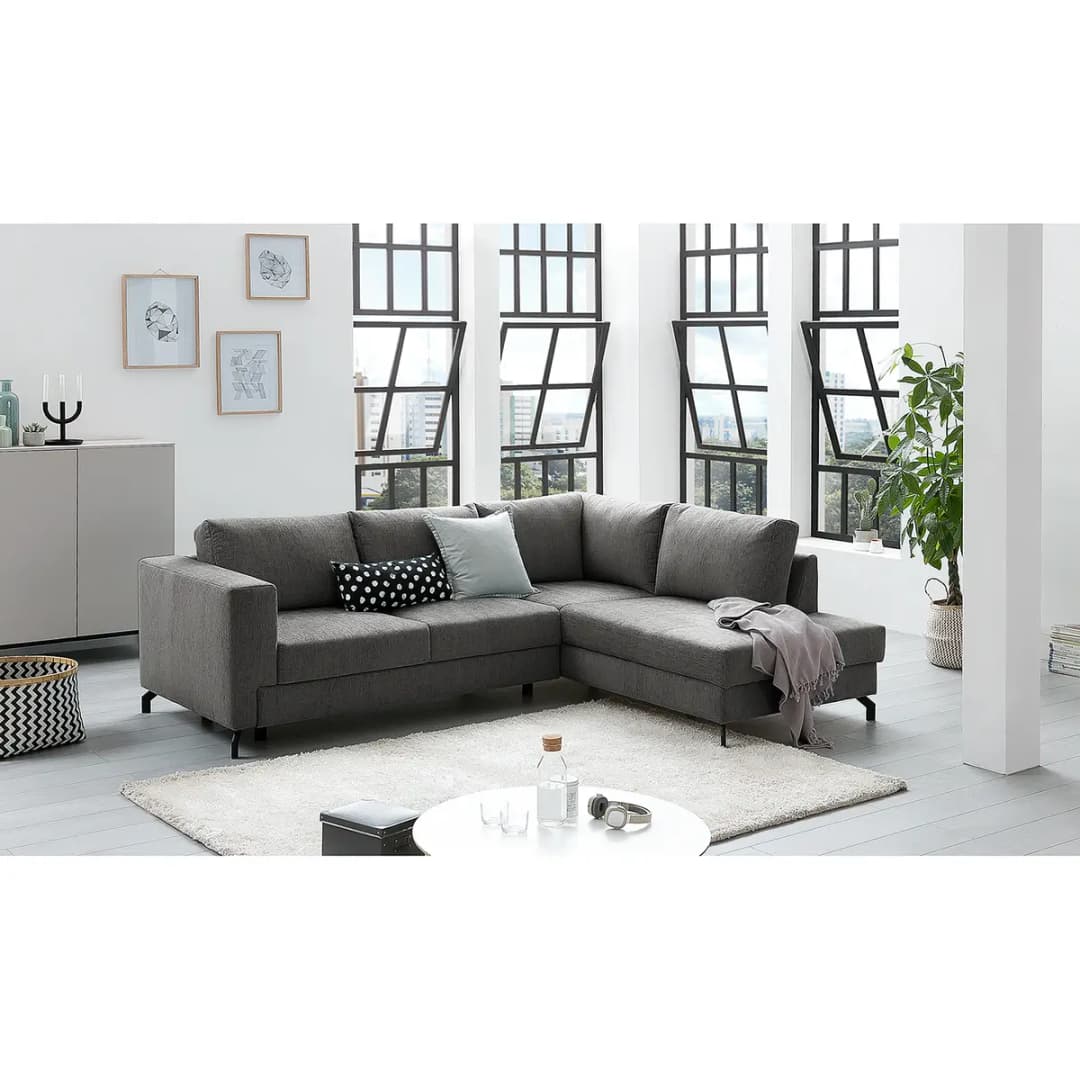Ecksofa Manso | Grau