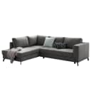 Ecksofa Manso | Grau