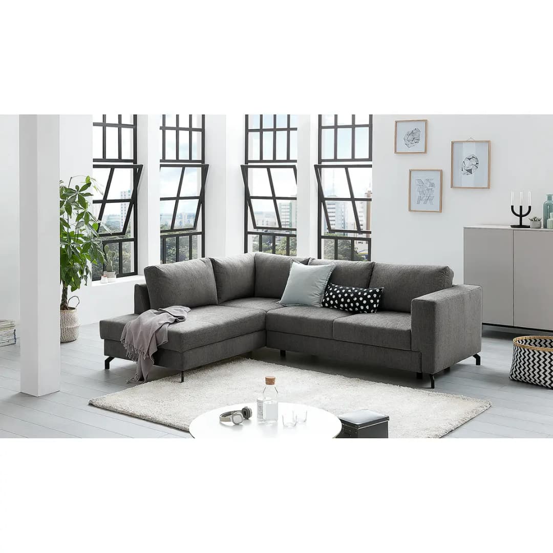 Ecksofa Manso | Grau