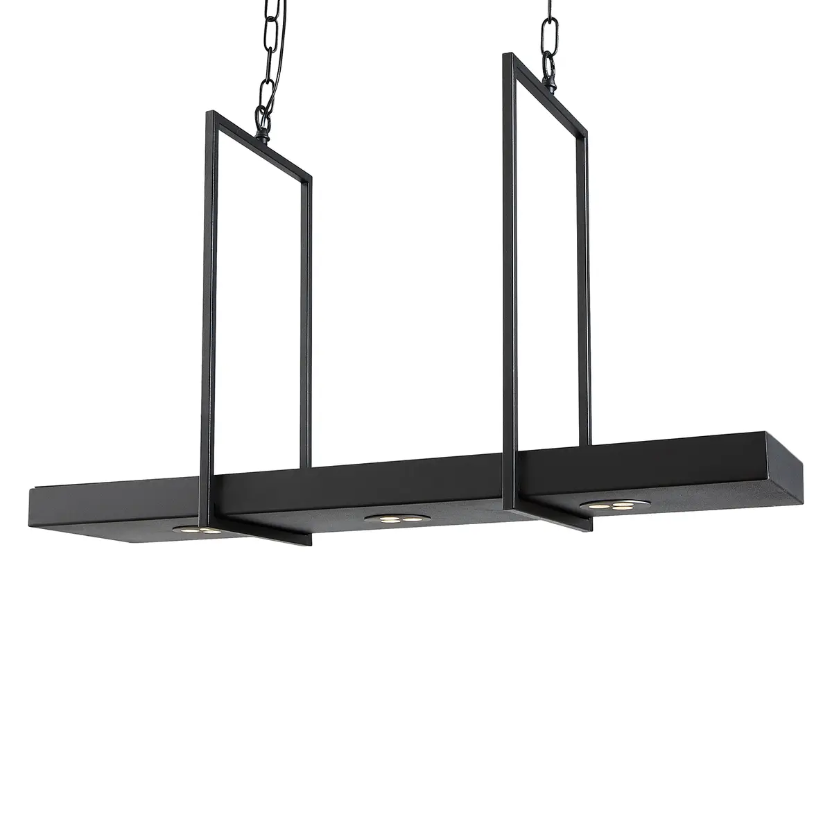 LED-Pendelleuchte Tray | Schwarz