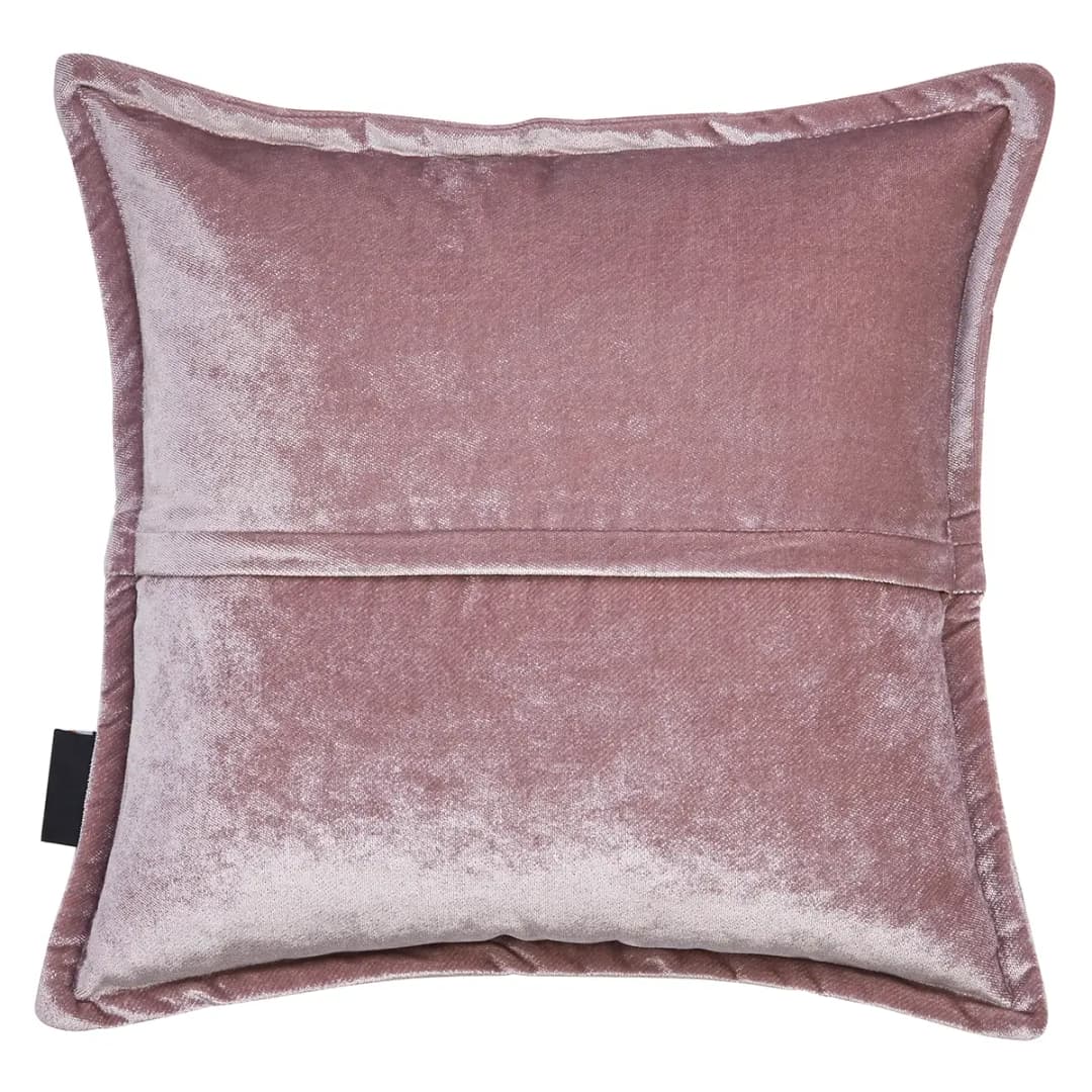 Kissenbezug Glam Pink/Mauve 45 x 45cm Samt | Mehrfarbig